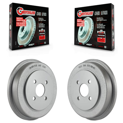 [Arrière] Kit de Tambour de frein pour Chevrolet Cobalt Saturn Ion Pontiac G5 Pursuit KG-101408