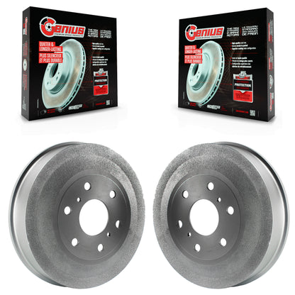 [Arrière] Kit de Tambour de frein pour 2009-2013 Chevrolet Silverado 1500 GMC Sierra KG-101412