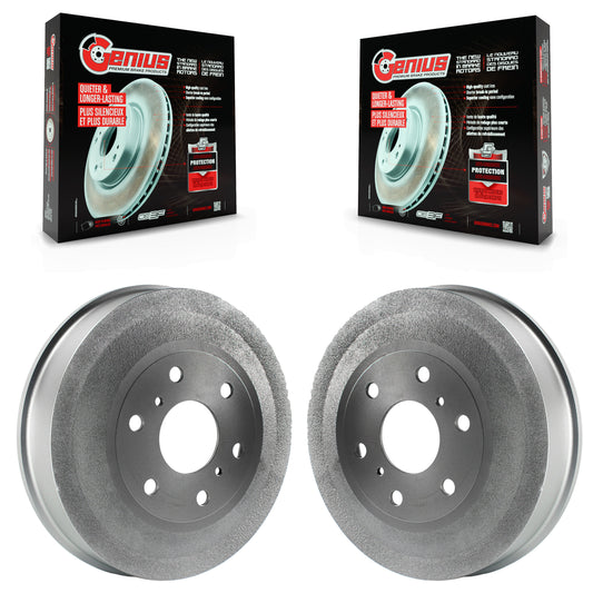 [Arrière] Kit de Tambour de frein pour 2009-2013 Chevrolet Silverado 1500 GMC Sierra KG-101412