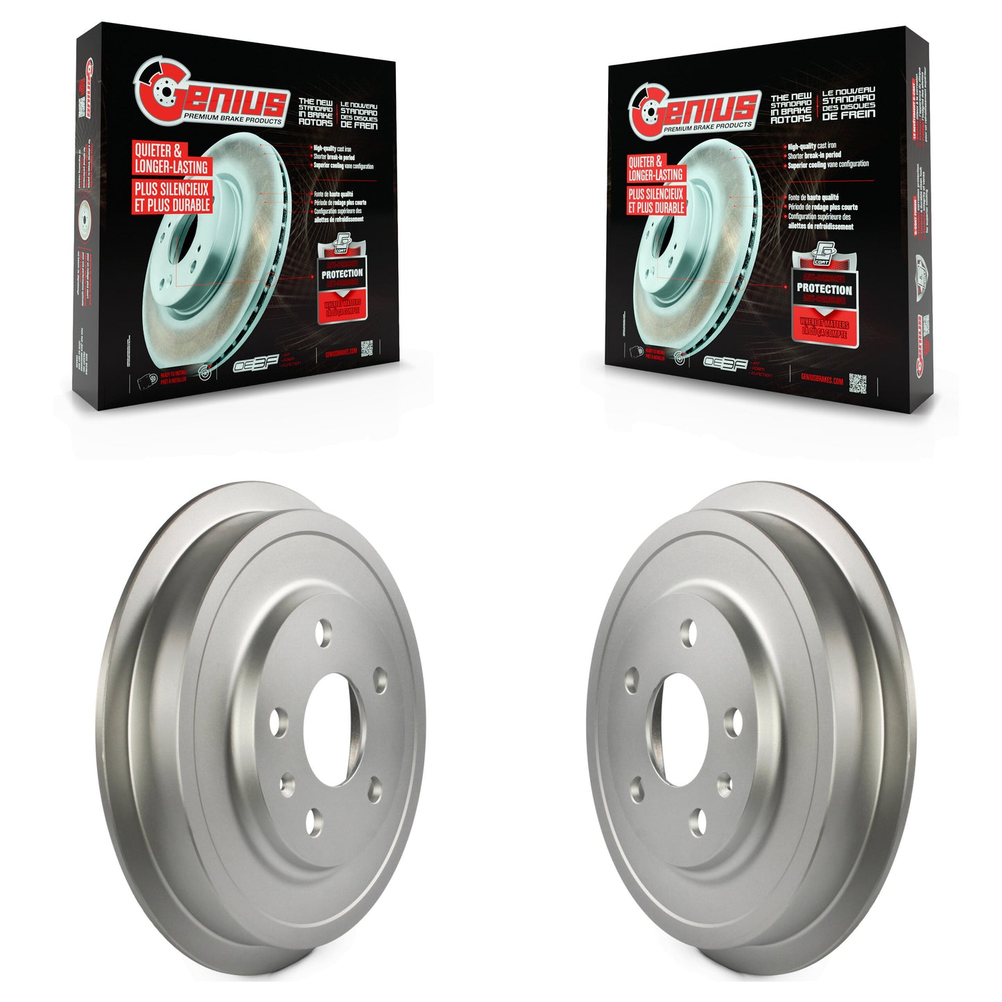 [Arrière] Kit de Tambour de frein pour Volkswagen Jetta Beetle KG-101417