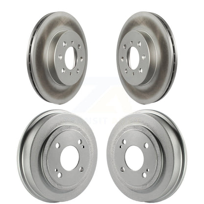 [Avant + Arrière] Kit d'ensemble disque de frein à disque et moyeu pour Honda Civic Fit Acura EL KG-101424