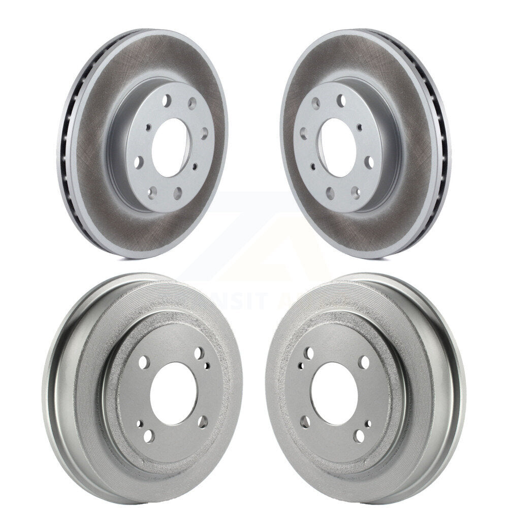 [Avant + Arrière] Kit d'ensemble disque de frein à disque et moyeu pour Honda Civic KG-101425