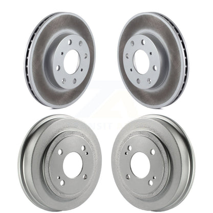 [Avant + Arrière] Kit d'ensemble disque de frein à disque et moyeu pour Honda Civic KG-101425