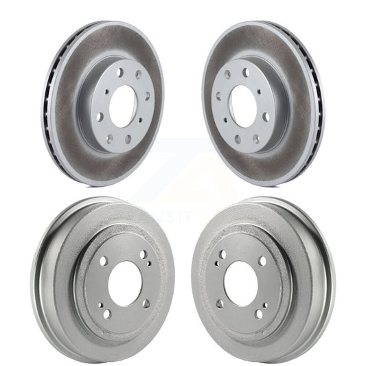[Avant + Arrière] Kit d'ensemble disque de frein à disque et moyeu pour Honda Civic KG-101425