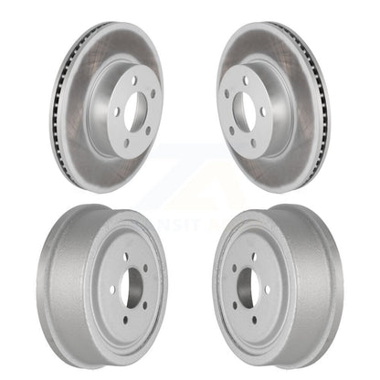 [Avant + Arrière] Kit d'ensemble disque de frein à disque et moyeu pour Ford Ranger Mazda B4000 avec 10" Diameter Drum KG-101426