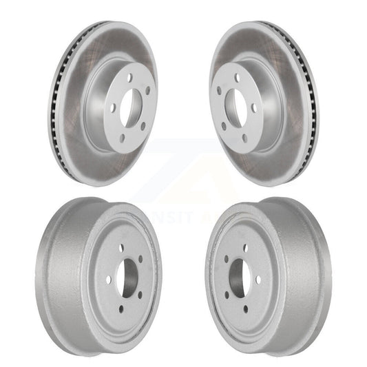 [Avant + Arrière] Kit d'ensemble disque de frein à disque et moyeu pour Ford Ranger Mazda B4000 avec 10" Diameter Drum KG-101426