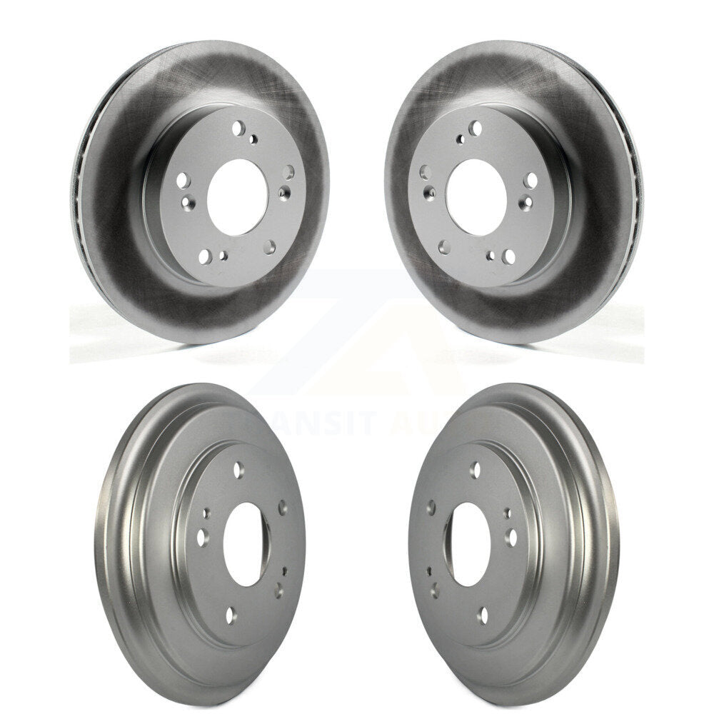[Avant + Arrière] Kit d'ensemble disque de frein à disque et moyeu pour Honda Civic KG-101427