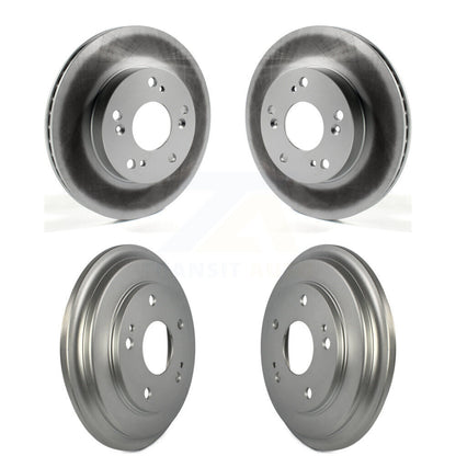 [Avant + Arrière] Kit d'ensemble disque de frein à disque et moyeu pour Honda Civic KG-101427