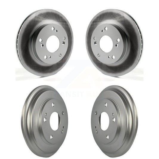 [Avant + Arrière] Kit d'ensemble disque de frein à disque et moyeu pour Honda Civic KG-101427