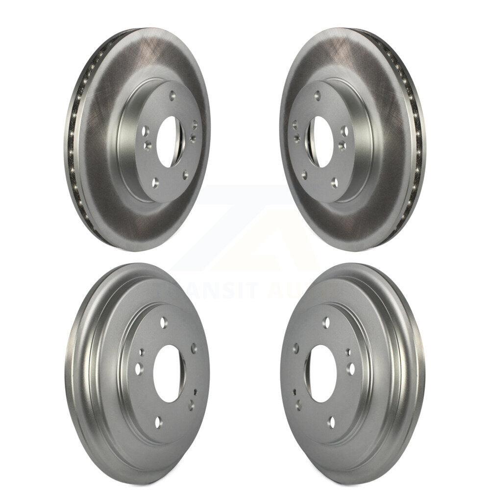[Avant + Arrière] Kit d'ensemble disque de frein à disque et moyeu pour Honda Civic KG-101428
