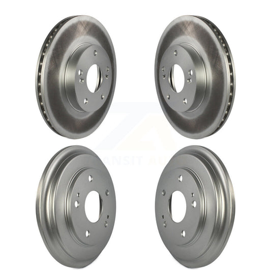 [Avant + Arrière] Kit d'ensemble disque de frein à disque et moyeu pour Honda Civic KG-101428