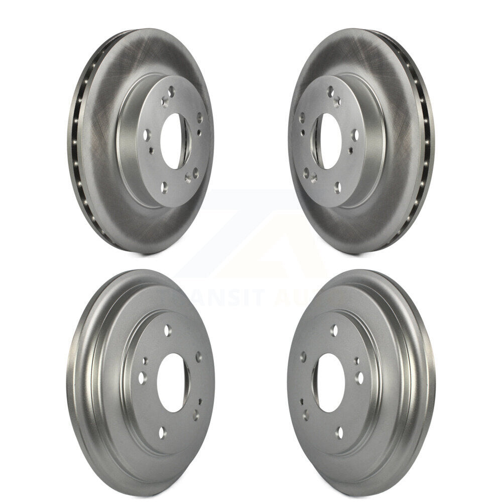 [Avant + Arrière] Kit d'ensemble disque de frein à disque et moyeu pour Honda Civic KG-101429