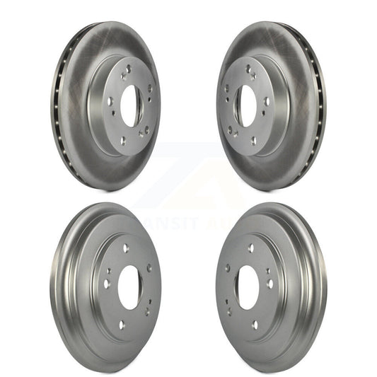[Avant + Arrière] Kit d'ensemble disque de frein à disque et moyeu pour Honda Civic KG-101429