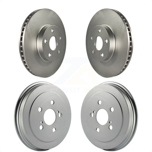 [Avant + Arrière] Kit d'ensemble disque de frein à disque et moyeu pour Toyota Corolla Celica KG-101430 par Genius