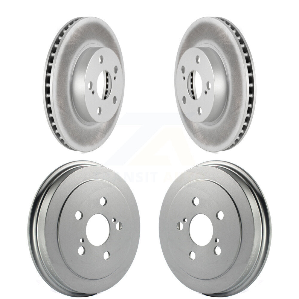 [Avant + Arrière] Kit d'ensemble disque de frein à disque et moyeu pour 2004-2008 Toyota Prius KG-101431