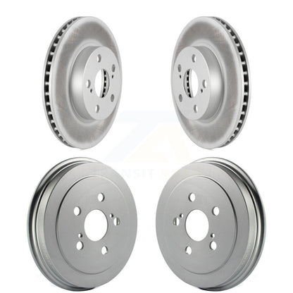 [Avant + Arrière] Kit d'ensemble disque de frein à disque et moyeu pour 2004-2008 Toyota Prius KG-101431