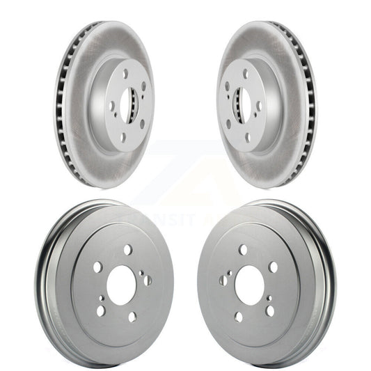[Avant + Arrière] Kit d'ensemble disque de frein à disque et moyeu pour 2004-2008 Toyota Prius KG-101431