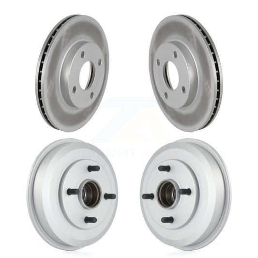 [Avant + Arrière] Kit d'ensemble disque de frein à disque et moyeu pour Ford Focus Wheel Bearing Includes KG-101434