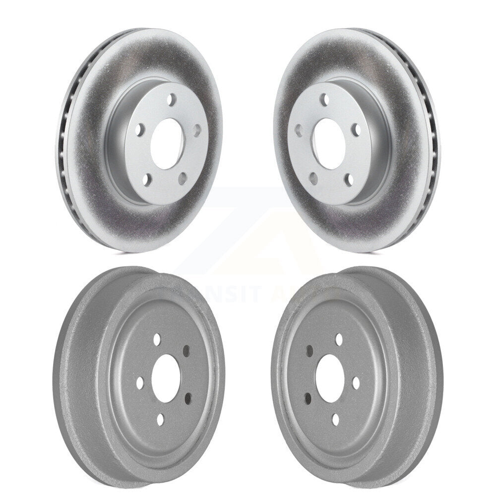[Avant + Arrière] Kit d'ensemble disque de frein à disque et moyeu pour 2003-2005 Chevrolet Cavalier Pontiac Sunfire KG-101435