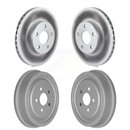 [Avant + Arrière] Kit d'ensemble disque de frein à disque et moyeu pour 2003-2005 Chevrolet Cavalier Pontiac Sunfire KG-101435