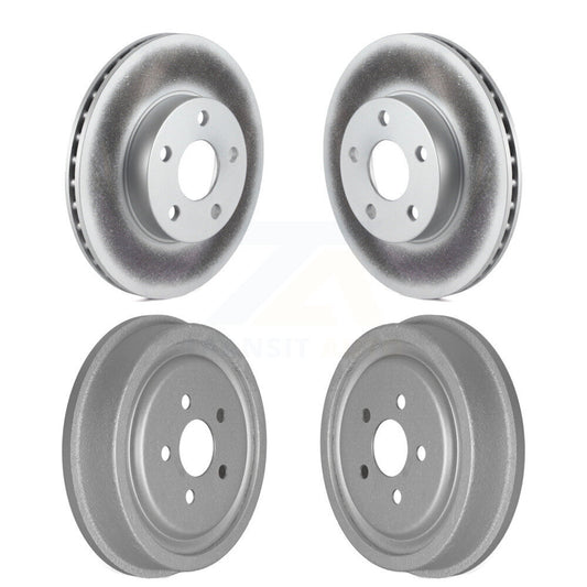 [Avant + Arrière] Kit d'ensemble disque de frein à disque et moyeu pour 2003-2005 Chevrolet Cavalier Pontiac Sunfire KG-101435