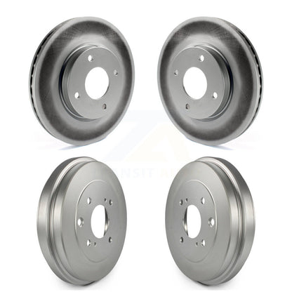 [Avant + Arrière] Kit d'ensemble disque de frein à disque et moyeu pour Nissan Sentra Versa Cube KG-101436