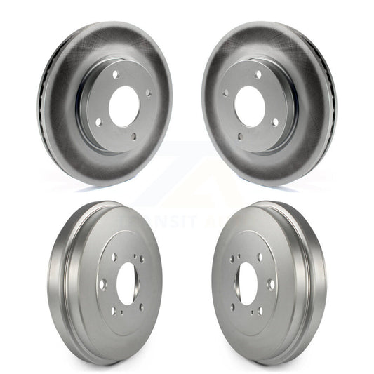 [Avant + Arrière] Kit d'ensemble disque de frein à disque et moyeu pour Nissan Sentra Versa Cube KG-101436