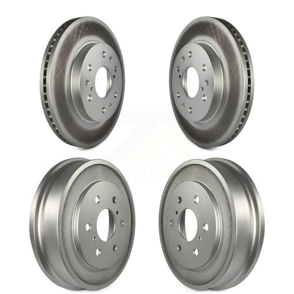 [Avant + Arrière] Kit d'ensemble disque de frein à disque et moyeu pour Chevrolet Silverado 1500 GMC Sierra Classic KG-101446