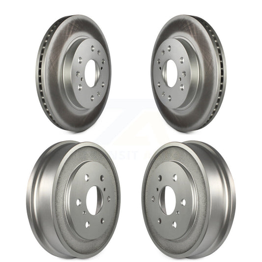 [Avant + Arrière] Kit d'ensemble disque de frein à disque et moyeu pour Chevrolet Silverado 1500 GMC Sierra Classic KG-101446