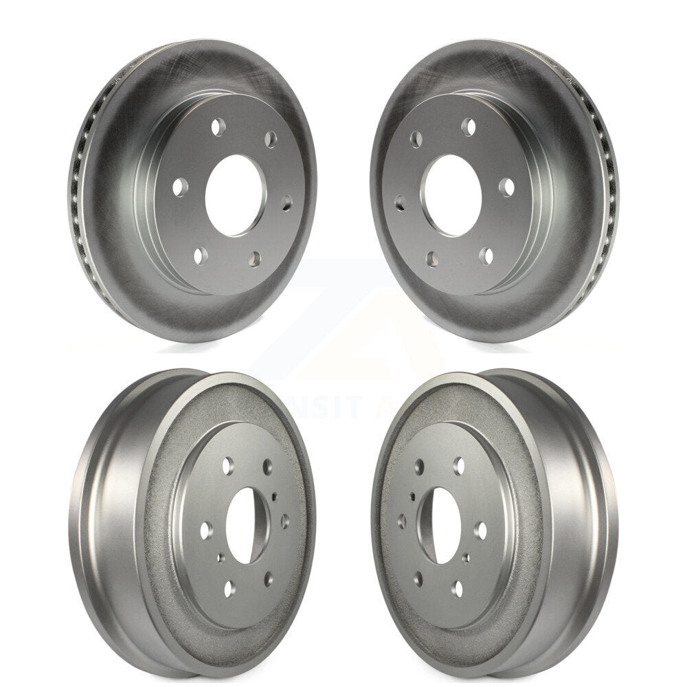 [Avant + Arrière] Kit d'ensemble disque de frein à disque et moyeu pour Chevrolet Silverado 1500 GMC Sierra Classic rear brakes KG-101447