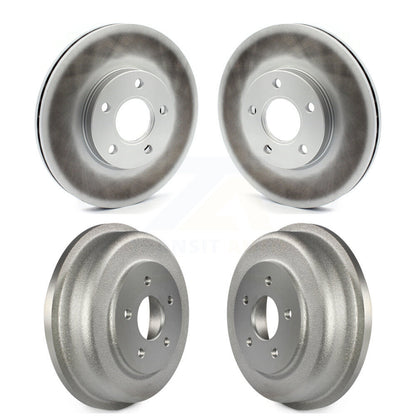 [Avant + Arrière] Kit d'ensemble disque de frein à disque et moyeu pour 2010-2013 Ford Transit Connect KG-101449
