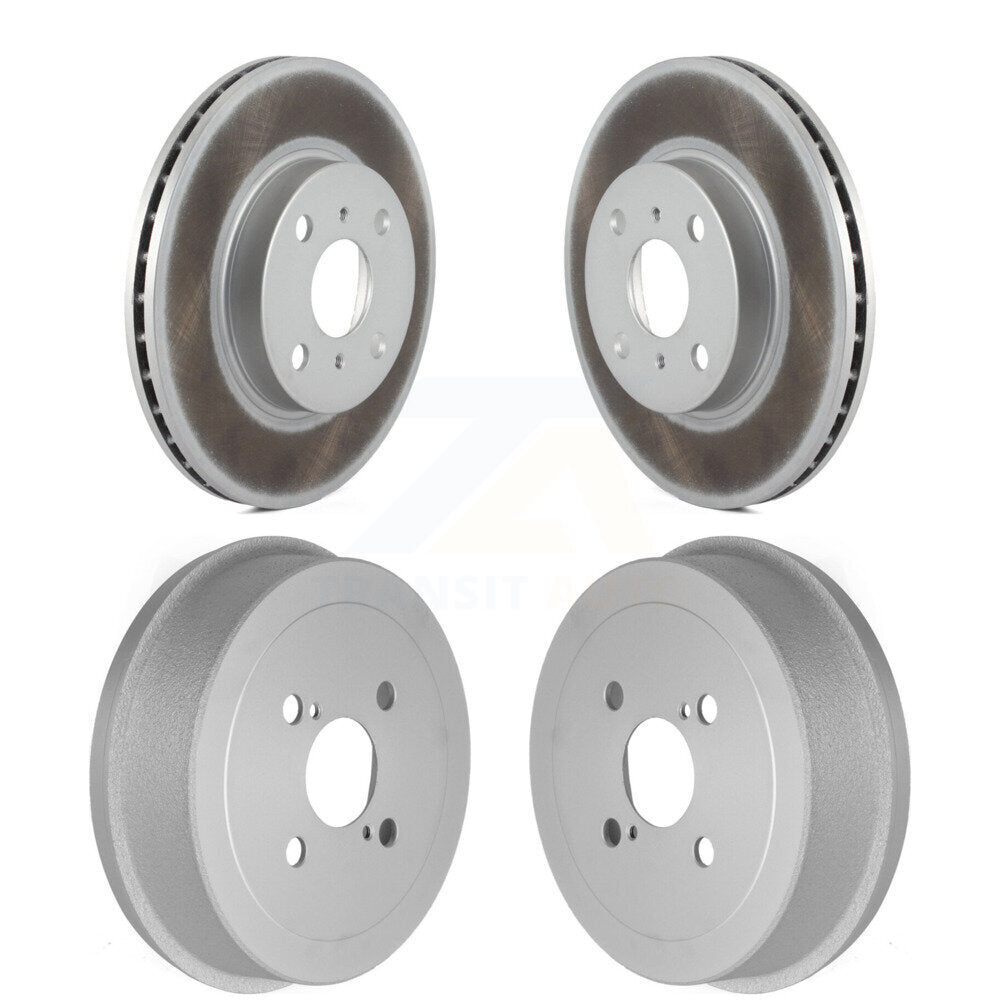 [Avant + Arrière] Kit d'ensemble disque de frein à disque et moyeu pour Toyota Corolla Prizm Chevrolet Geo KG-101453