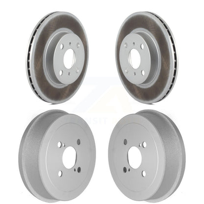 [Avant + Arrière] Kit d'ensemble disque de frein à disque et moyeu pour Toyota Corolla Prizm Chevrolet Geo KG-101453