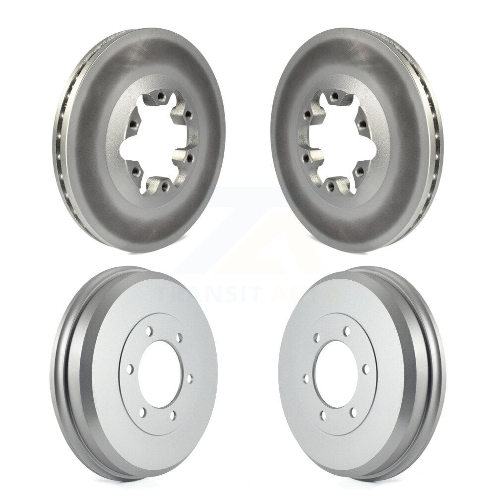[Avant + Arrière] Kit d'ensemble disque de frein à disque et moyeu pour Chevrolet Colorado GMC Canyon Isuzu i-290 i-280 i-370 i-350 KG-101454