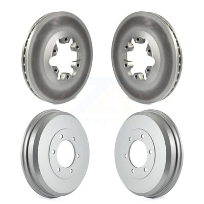 [Avant + Arrière] Kit d'ensemble disque de frein à disque et moyeu pour Chevrolet Colorado GMC Canyon Isuzu i-290 i-280 i-370 i-350 KG-101454