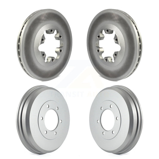 [Avant + Arrière] Kit d'ensemble disque de frein à disque et moyeu pour Chevrolet Colorado GMC Canyon Isuzu i-290 i-280 i-370 i-350 KG-101454