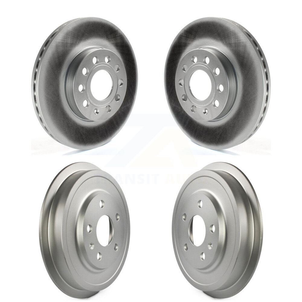 [Avant + Arrière] Kit d'ensemble disque de frein à disque et moyeu pour Volkswagen Jetta Beetle avec 288mm Diameter Rotor KG-101459