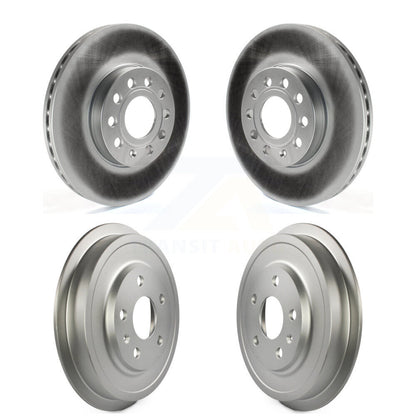 [Avant + Arrière] Kit d'ensemble disque de frein à disque et moyeu pour Volkswagen Jetta Beetle avec 288mm Diameter Rotor KG-101459