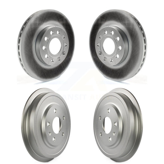 [Avant + Arrière] Kit d'ensemble disque de frein à disque et moyeu pour Volkswagen Jetta Beetle avec 288mm Diameter Rotor KG-101459
