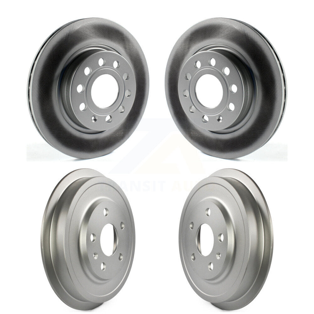 [Avant + Arrière] Kit d'ensemble disque de frein à disque et moyeu pour 2011-2012 Volkswagen Jetta avec 280mm Diameter Rotor KG-101460