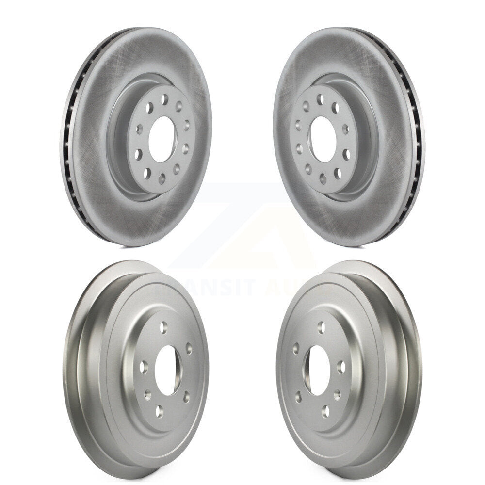 [Avant + Arrière] Kit d'ensemble disque de frein à disque et moyeu pour Volkswagen Jetta Beetle avec 312mm Diameter Rotor KG-101461