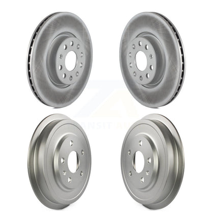[Avant + Arrière] Kit d'ensemble disque de frein à disque et moyeu pour Volkswagen Jetta Beetle avec 312mm Diameter Rotor KG-101461