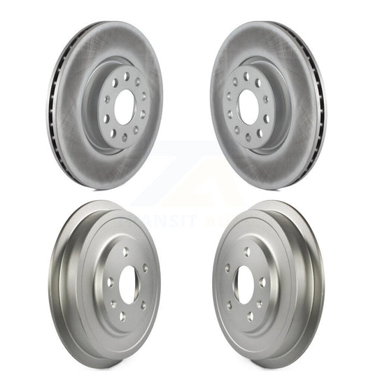 [Avant + Arrière] Kit d'ensemble disque de frein à disque et moyeu pour Volkswagen Jetta Beetle avec 312mm Diameter Rotor KG-101461