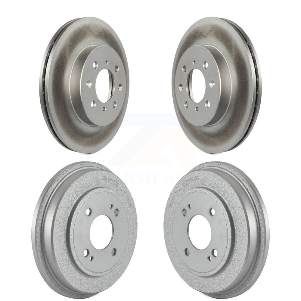 [Avant + Arrière] Kit d'ensemble disque de frein à disque et moyeu pour Honda Civic Fit Insight KG-101462