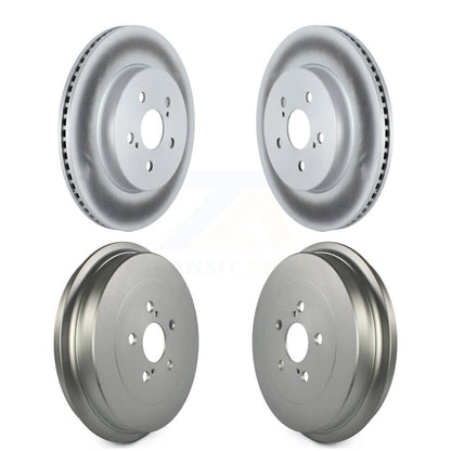 [Avant + Arrière] Kit d'ensemble disque de frein à disque et moyeu pour 2019 Toyota Corolla 2.0L KG-101465