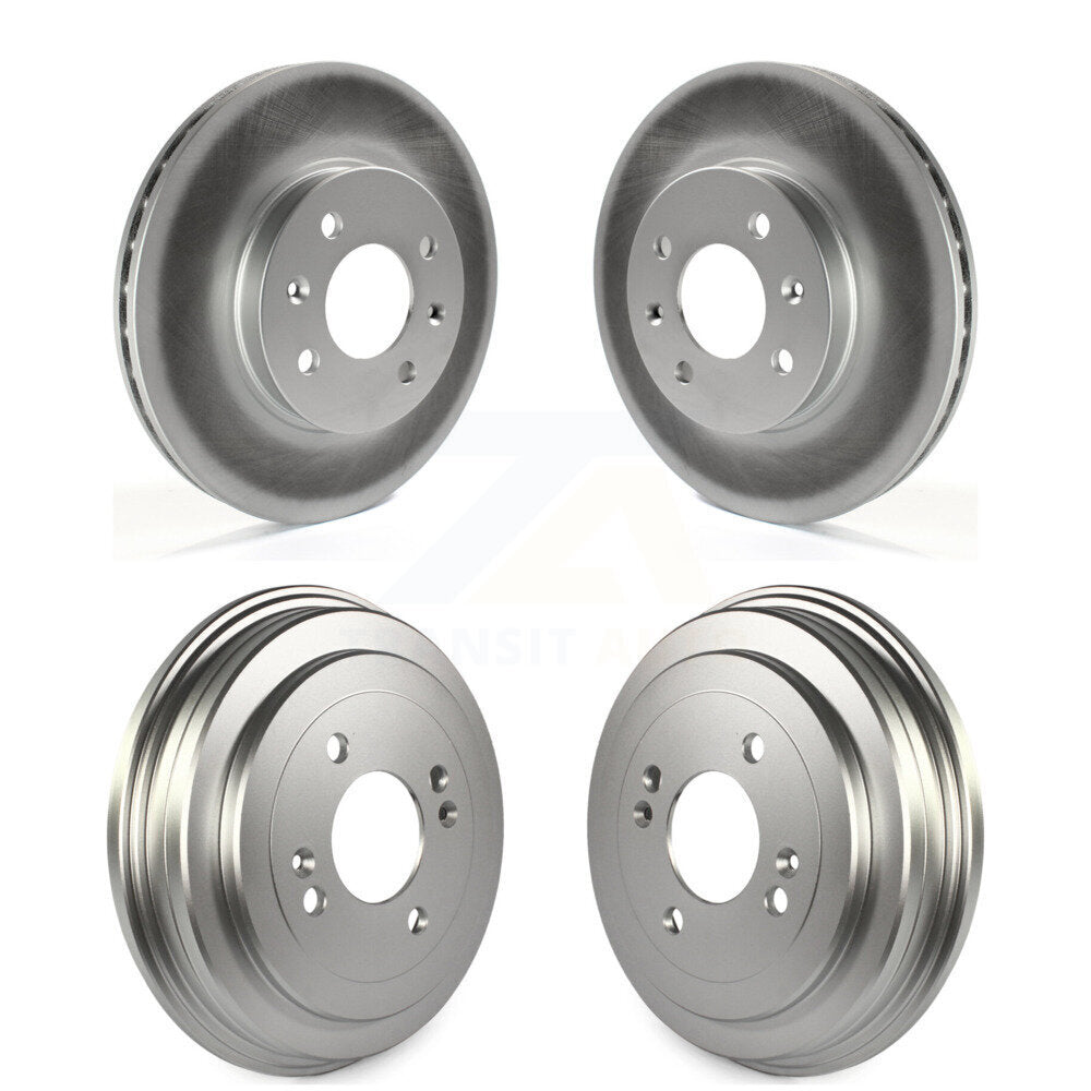 [Avant + Arrière] Kit d'ensemble disque de frein à disque et moyeu pour Hyundai Accent Kia Rio Rio5 KG-101466