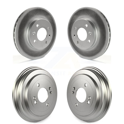 [Avant + Arrière] Kit d'ensemble disque de frein à disque et moyeu pour Hyundai Accent Kia Rio Rio5 KG-101466