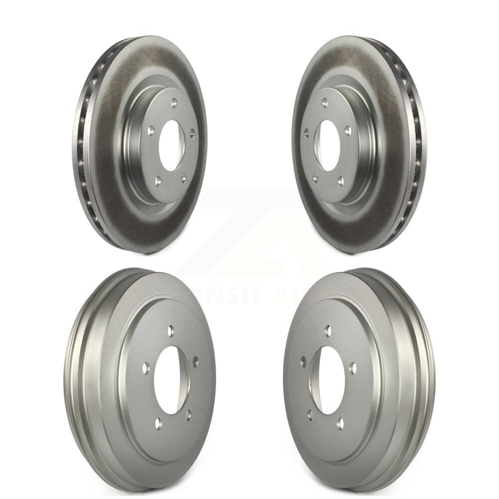 [Avant + Arrière] Kit d'ensemble disque de frein à disque et moyeu pour Jeep Patriot Compass Dodge Caliber Chrysler Sebring Avenger KG-101467