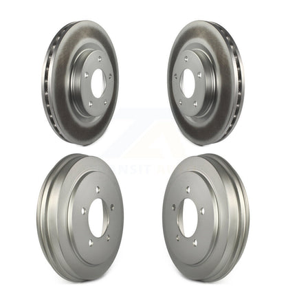 [Avant + Arrière] Kit d'ensemble disque de frein à disque et moyeu pour Jeep Patriot Compass Dodge Caliber Chrysler Sebring Avenger KG-101467