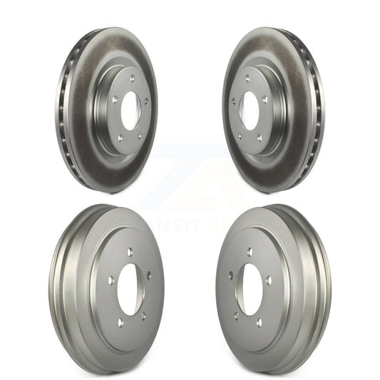 [Avant + Arrière] Kit d'ensemble disque de frein à disque et moyeu pour Jeep Patriot Compass Dodge Caliber Chrysler Sebring Avenger KG-101467